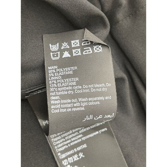 Mint Velvet Multicolored Long Sleeve Piper Mesh Midi Dress Size 10 - Picture 9 of 10